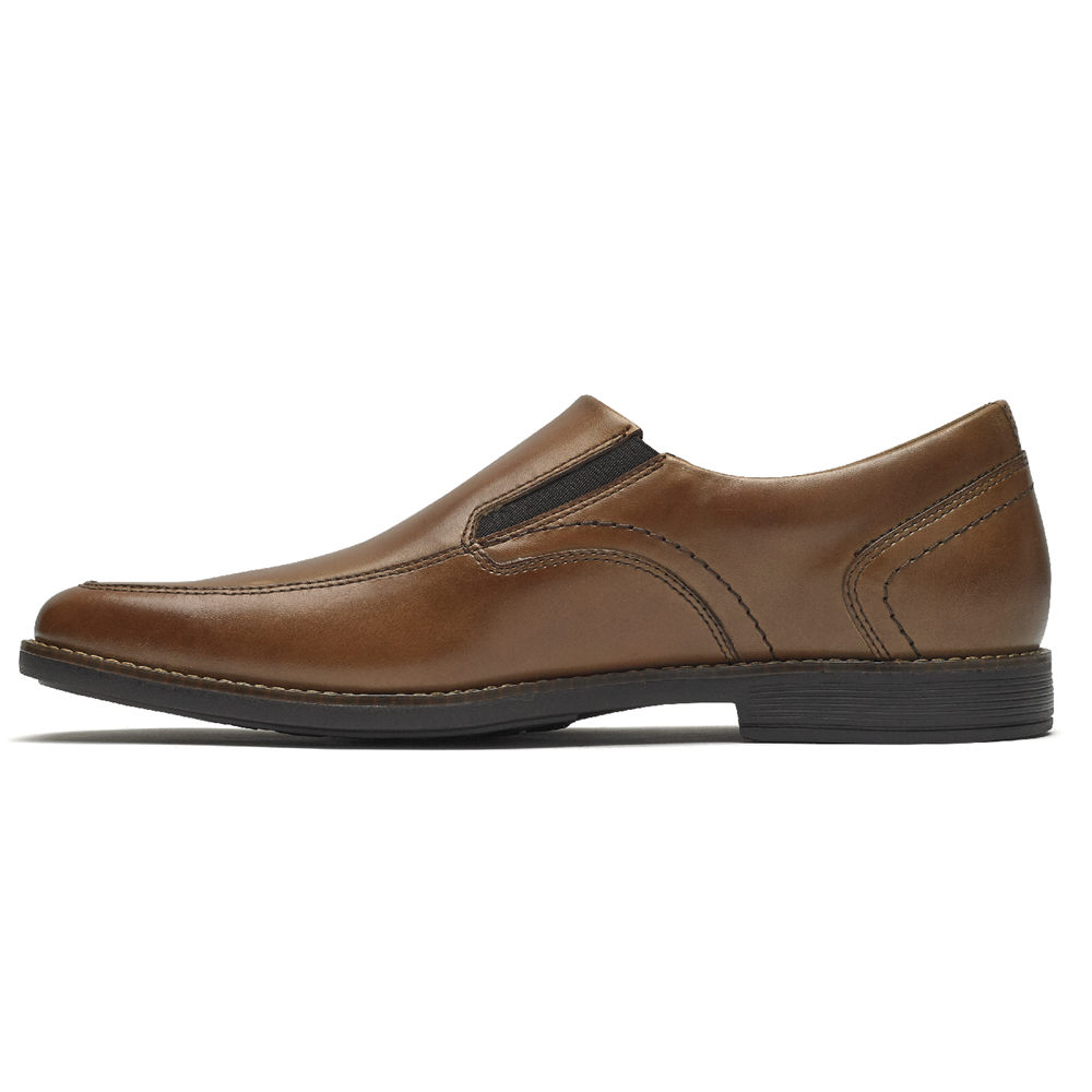 Sapato Vela Rockport Homem Marrom - Braylon - 82139MGDC